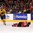 TORONTO, CANADA - DECEMBER 31: Switzerland's Timo Meier #28 lies on the ice after a collision with Sweden's Axel Holmstrom #25 during preliminary round action at the 2015 IIHF World Junior Championship. (Photo by Andre Ringuette/HHOF-IIHF Images)

